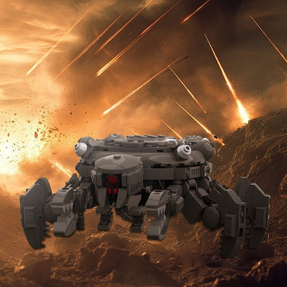 Galactic Spider Walker Tank MOC Building Kit - 4