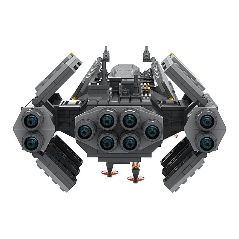 Galactic Super Destroyer Space Capital Ship Building Kit | Compatible MOC - 4
