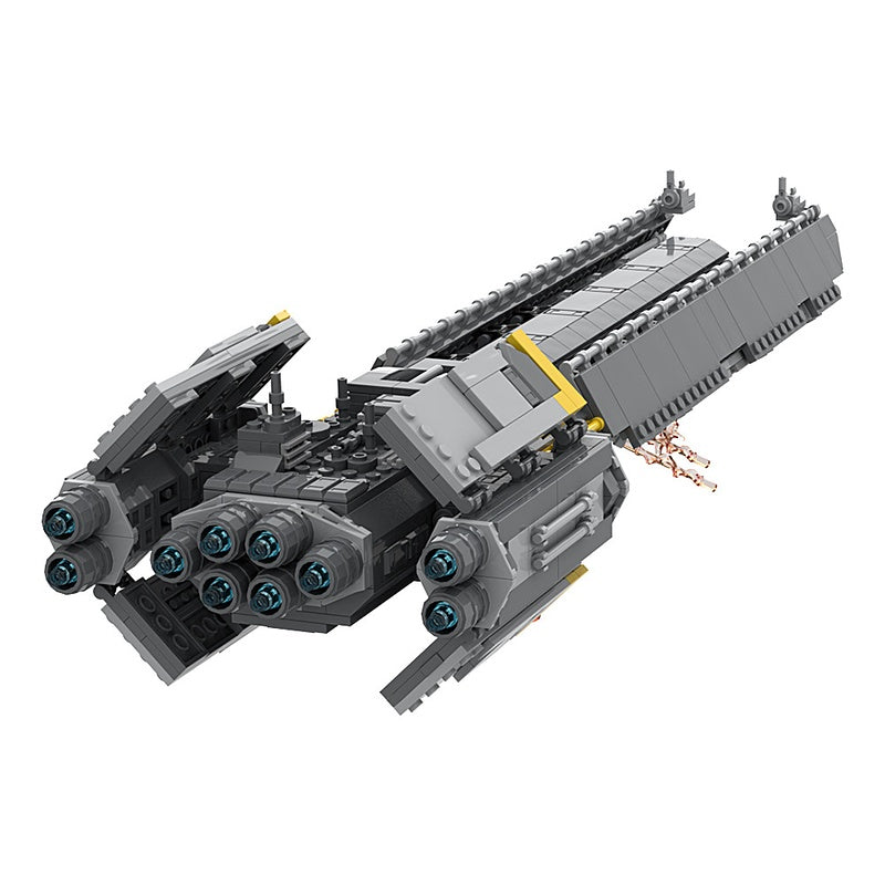 Galactic Super Destroyer Space Capital Ship Building Kit | LEGO-Compatible MOC - 1