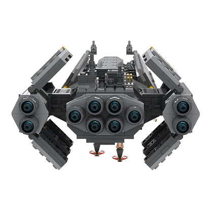 Galactic Super Destroyer Space Capital Ship Building Kit | LEGO-Compatible MOC - 4