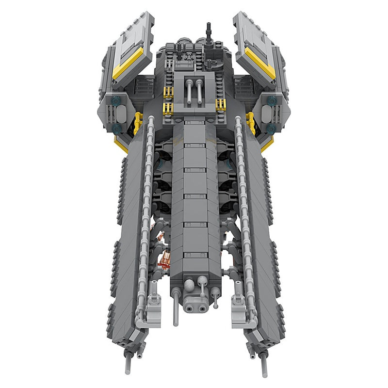 Galactic Super Destroyer Space Capital Ship Building Kit | LEGO-Compatible MOC - 5