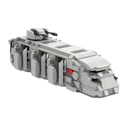 Galactic Troop Transport MOC Building Kit | Sci-Fi Space Vehicle Model - 2
