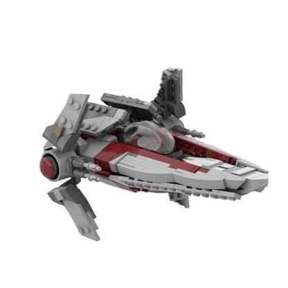 Galactic V-Wing Starfighter MOC Spacecraft Building Kit - 6