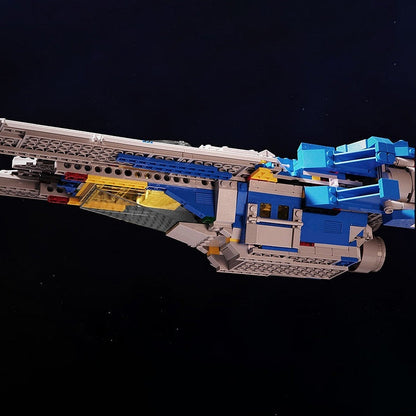 Galaxy Wing-Fold Transport Shuttle MOC Building Kit - 4