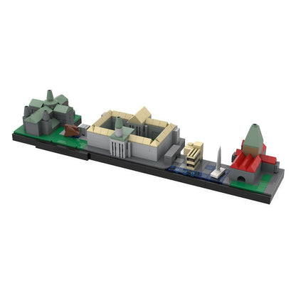 Galway Coastal City Skyline MOC Building Kit - 3