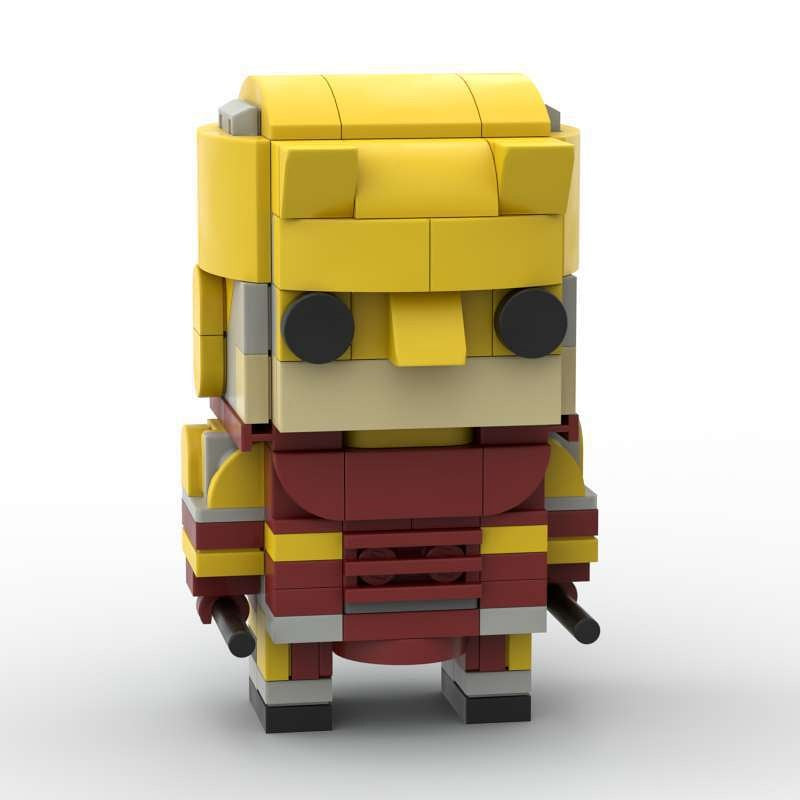 Gamma Mutant and Blind Vigilante Brickheadz Building Kit | LEGO-Compatible MOC - 15