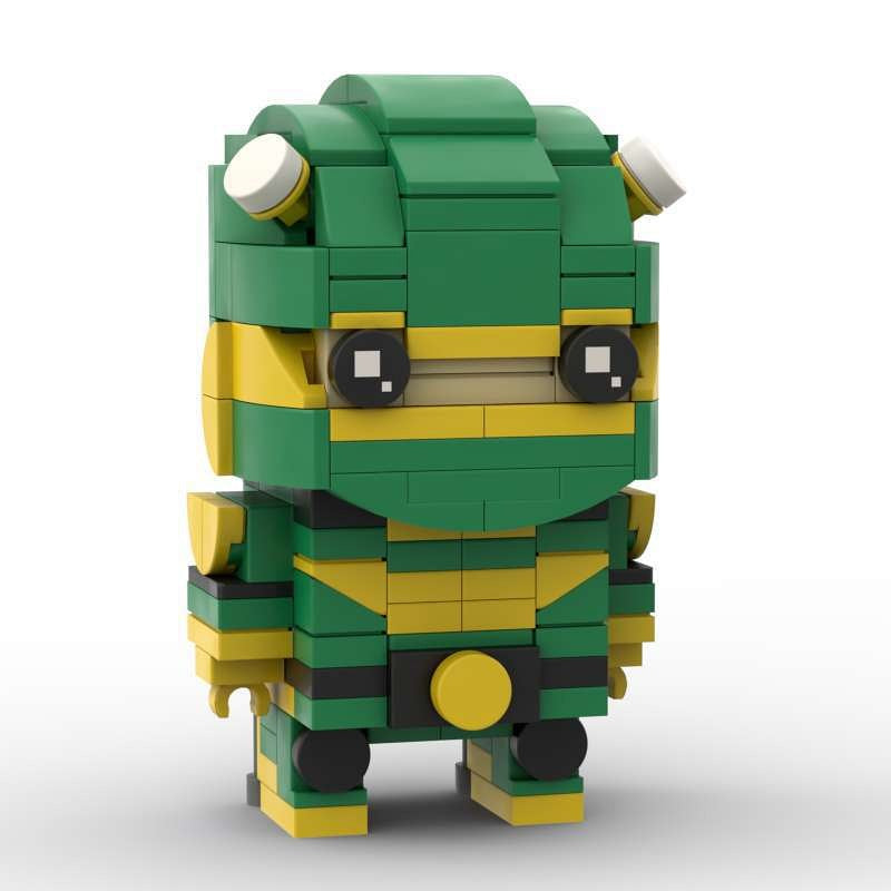 Gamma Mutant and Blind Vigilante Brickheadz Building Kit | LEGO-Compatible MOC - 23