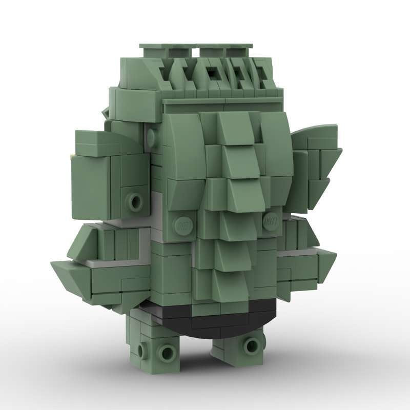 Gamma Mutant and Blind Vigilante Brickheadz Building Kit | LEGO-Compatible MOC - 26