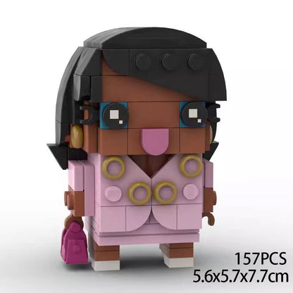 Gamma Mutant and Blind Vigilante Brickheadz Building Kit | LEGO-Compatible MOC - 9