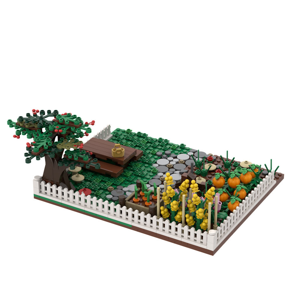 Garden Building Kit | LEGO-Compatible MOC - 1