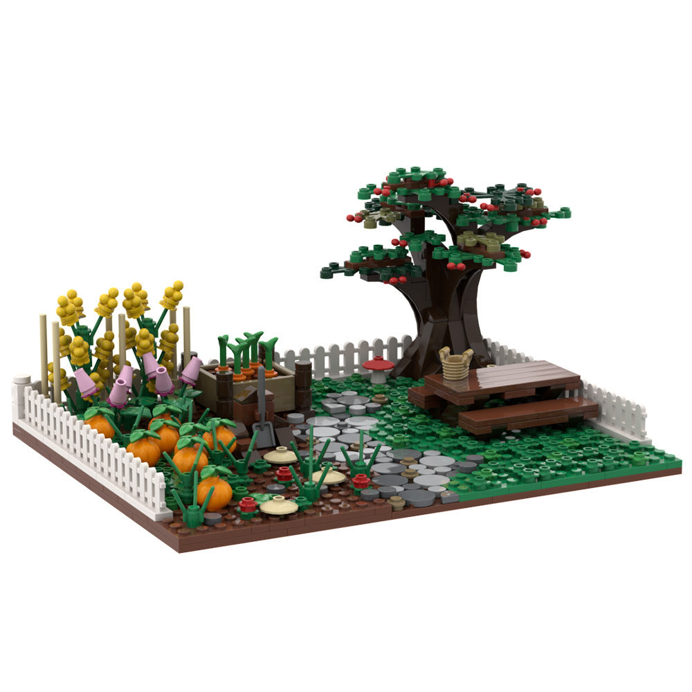 Garden Building Kit | LEGO-Compatible MOC - 5