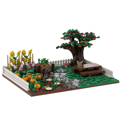 Garden Building Kit | LEGO-Compatible MOC - 5