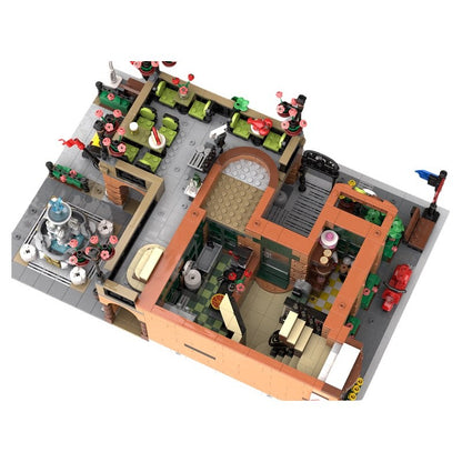 Garden Palace Restaurant Modular MOC Building Kit - 4