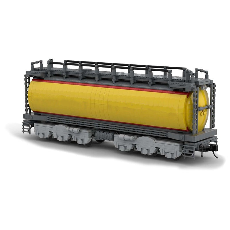 Gas Turbine Locomotive Fuel Tender MOC Building Kit | Custom Railway Model - 2