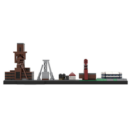 Gelsenkirchen Skyline Building Kit | Ruhrgebiet | Compatible MOC - 3