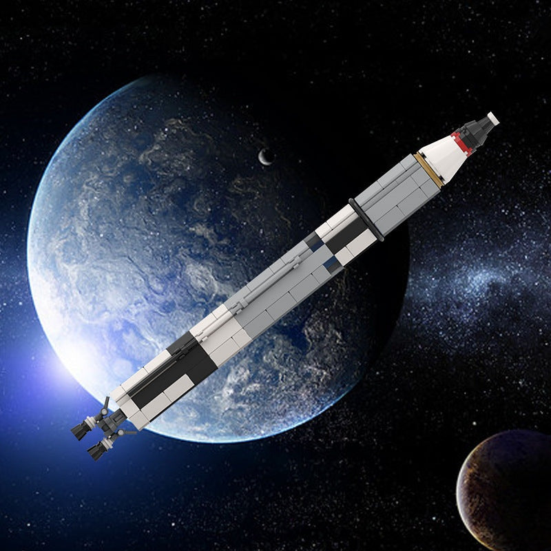Gemini Titan Rocket MOC Building Kit | Saturn V Scale Space Model - 2