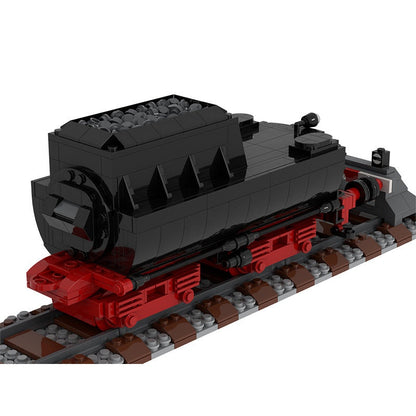 German Class 52 Steam Locomotive MOC Building Kit | Reko Train Model - 2
