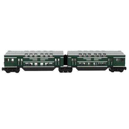 German Doppelstockwagen Train Car MOC Building Kit Double-Decker Wagon - 3