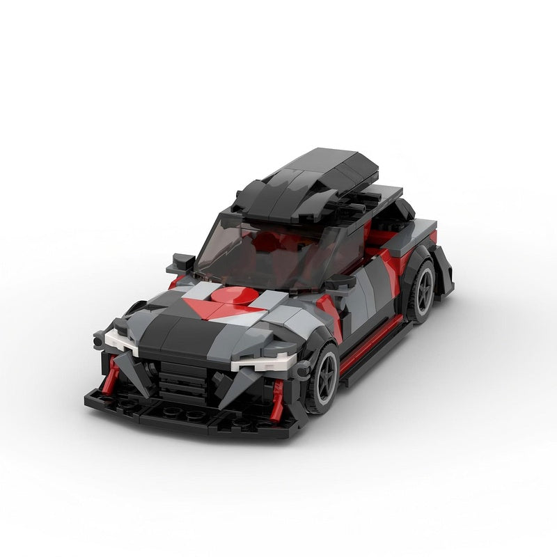 German DTM-Style High-Performance Sports Wagon Building Kit | LEGO-Compatible MOC - 2