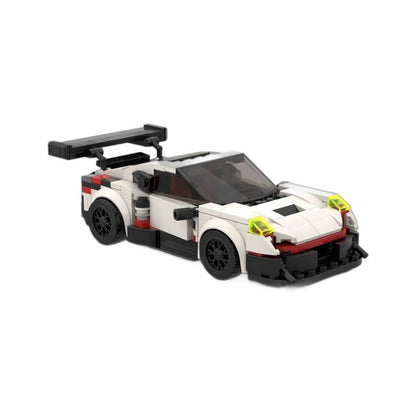 German Endurance GT 911 RSR Sports Car Building Kit | LEGO-Compatible MOC - 2