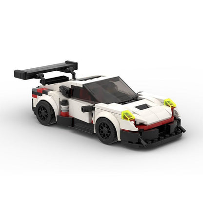 German Endurance GT Racing Car MOC Building Kit | Sports Vehicle Model - 1
