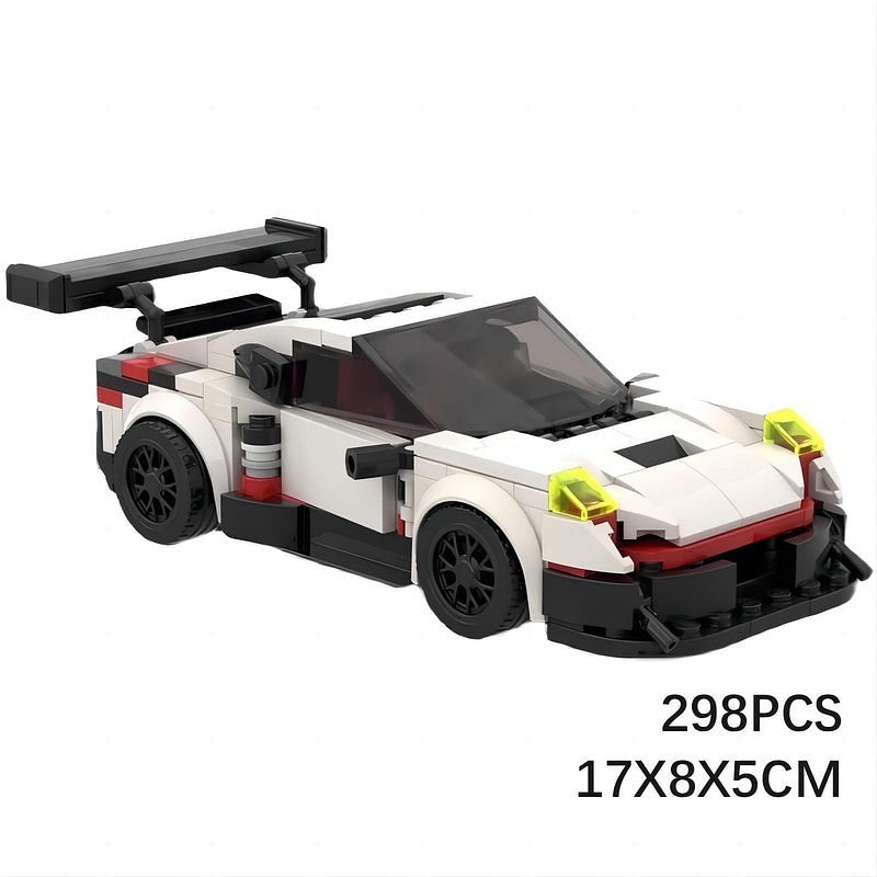 German Endurance GT Racing Car MOC Building Kit | Sports Vehicle Model - 3