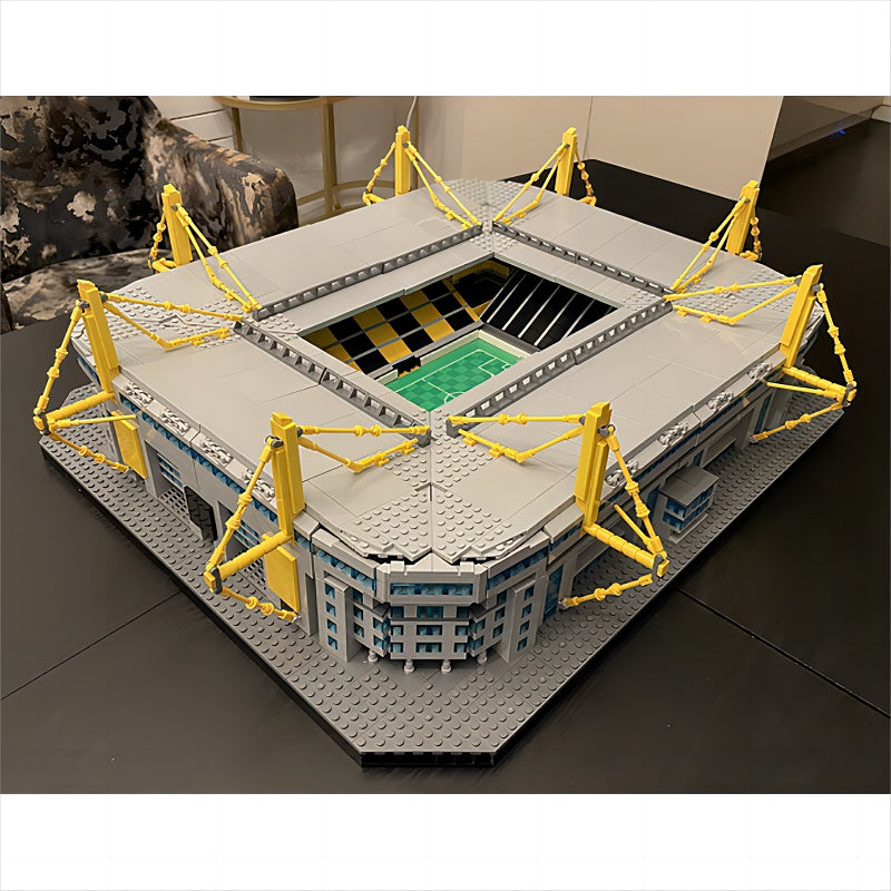 German Football Stadium Modular MOC Architecture Building Kit - 2