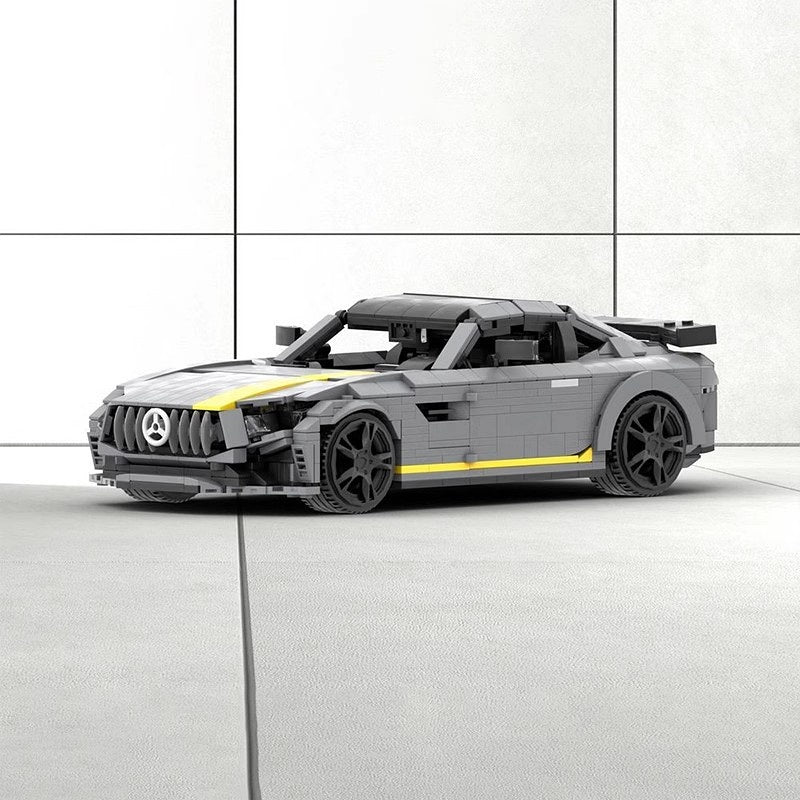 German GT Performance Supercar Building Kit | LEGO-Compatible MOC - 1