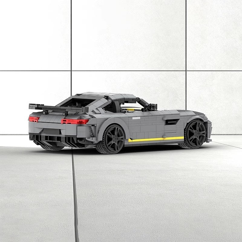 German GT Performance Supercar MOC Building Kit | Vehicle Model - 3