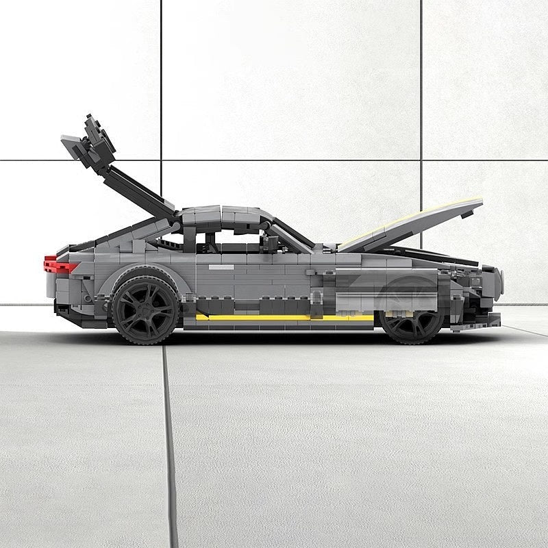 German GT Performance Supercar MOC Building Kit | Vehicle Model - 4