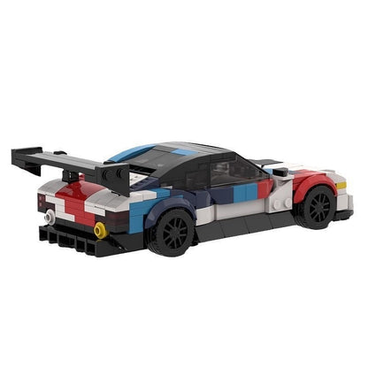 German GT3 Endurance Racing MOC Building Kit | Supercar Track Model - 5