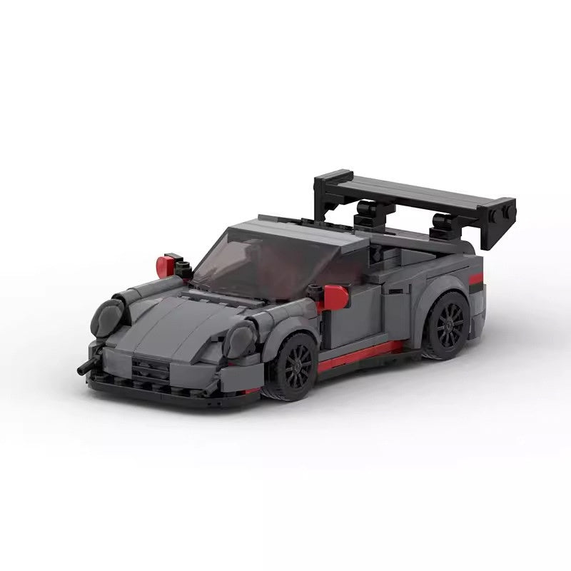 German GT3 Racing Sports Car Building Kit | 8-Stud LEGO-Compatible MOC - 5