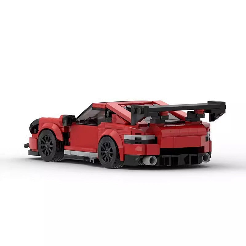 German GT3 Racing Sports Car MOC Building Kit | 8-Stud Vehicle Model - 3
