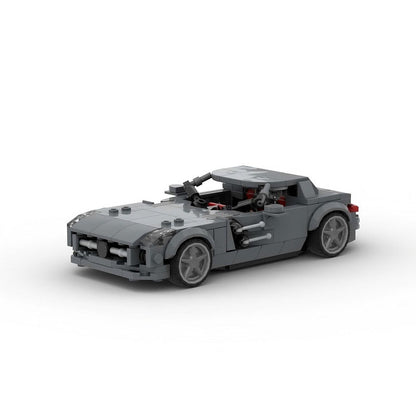 German Gullwing V8 Hybrid Supercar Building Kit | Compatible MOC - 1