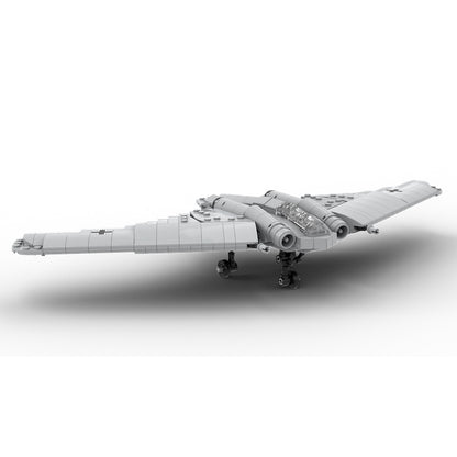 German Ho 229 Flying Wing Jet Aircraft MOC Building Kit - 2
