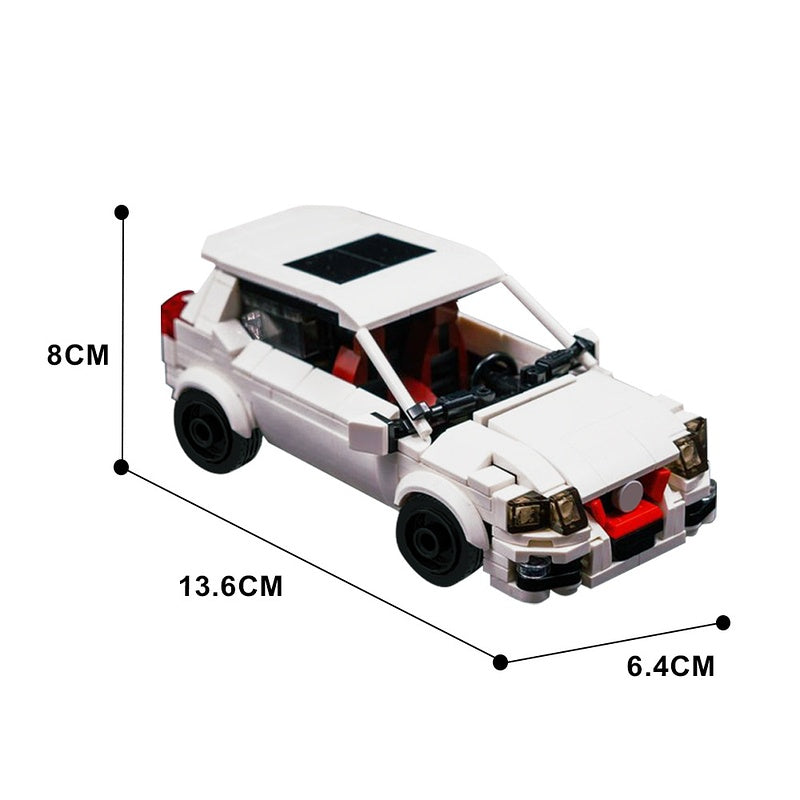 German Hot Hatch Mk5 Building Kit | LEGO-Compatible MOC - 3