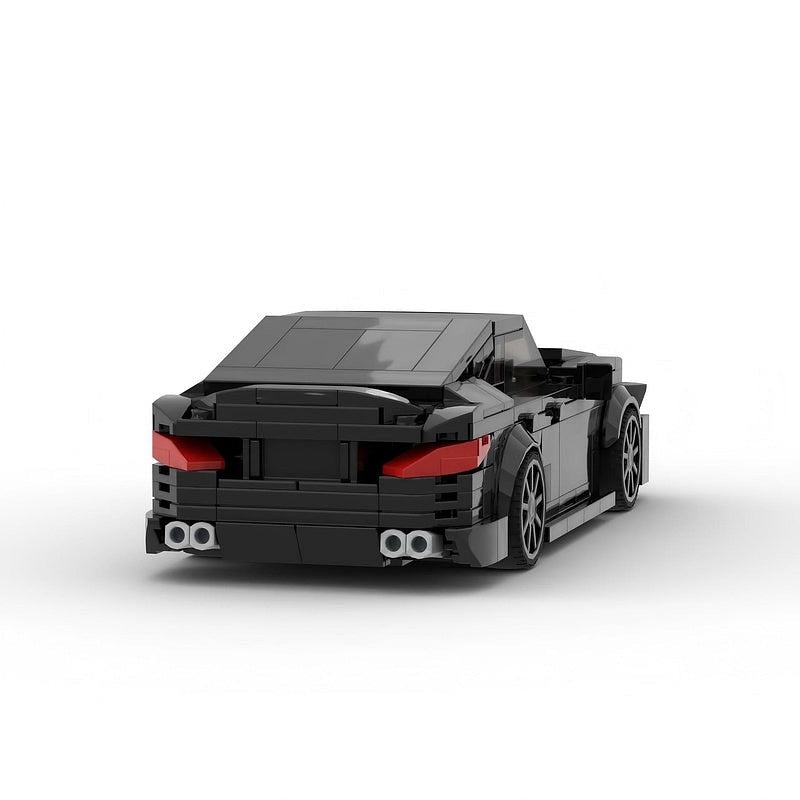 German Luxury C218 Coupe MOC Vehicle Building Kit | Performance Car Model - 8