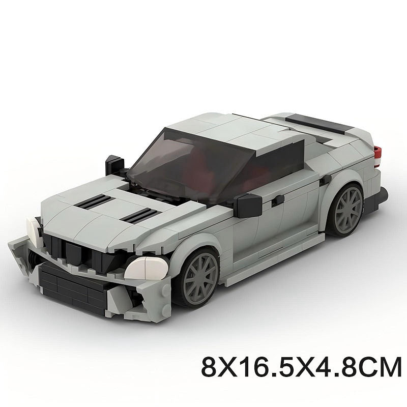 German Luxury Sport Coupe W204 Building Kit | LEGO-Compatible MOC - 3