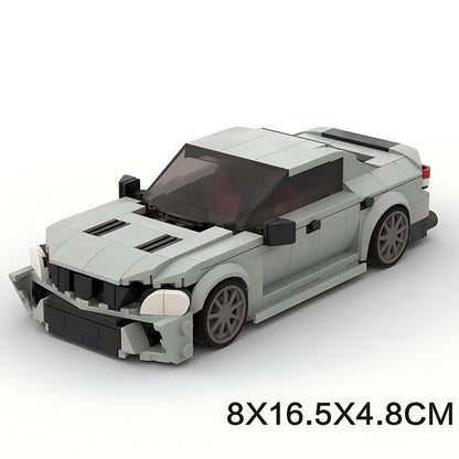 German Luxury Sport Coupe W204 Building Kit | LEGO-Compatible MOC - 3
