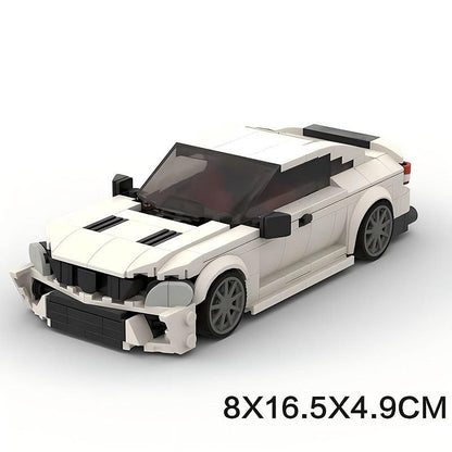 German Luxury Sport Coupe W204 MOC Building Kit | Vehicle Model - 9