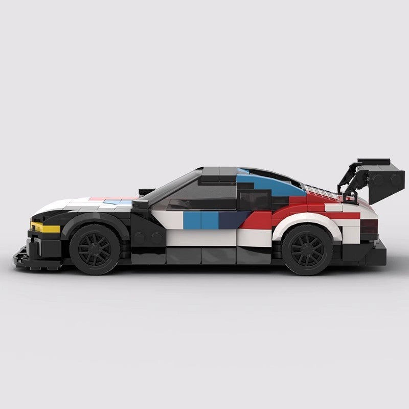 German M4 GT3 Endurance Racing Car Building Kit | LEGO-Compatible MOC - 3