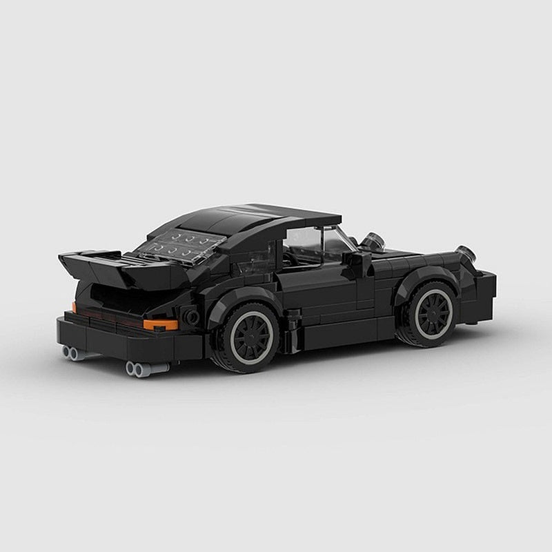 German Turbo Rear-Engine Sports Coupe MOC Building Kit - 4
