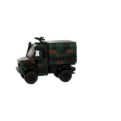 German U1300 Military 4x4 Utility Truck MOC Building Kit - 4