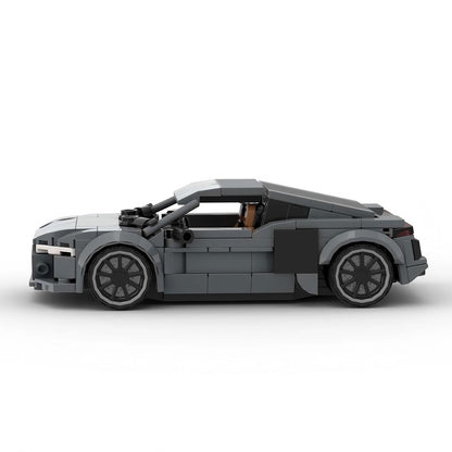 German V10 Super Sports Coupe Hypercar Building Kit | LEGO-Compatible MOC - 3