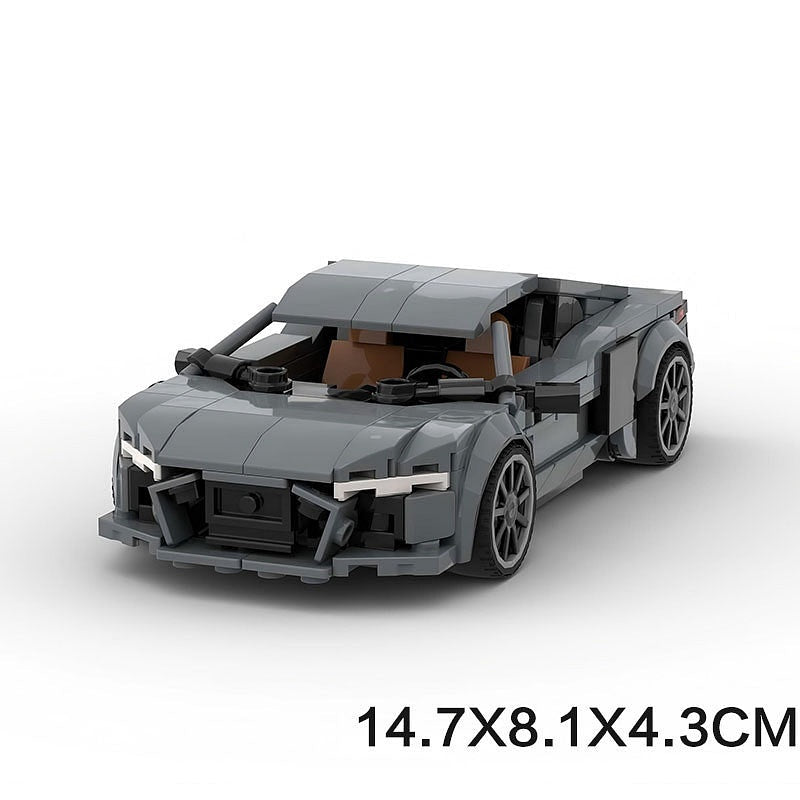 German V10 Super Sports Coupe Hypercar MOC Building Kit - 6