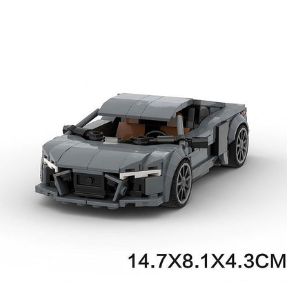 German V10 Super Sports Coupe Hypercar MOC Building Kit - 6
