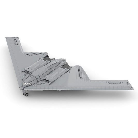 Ghost Bomber B-2 Spirit Building Kit | 1:72 Scale | LEGO-Compatible MOC - 1