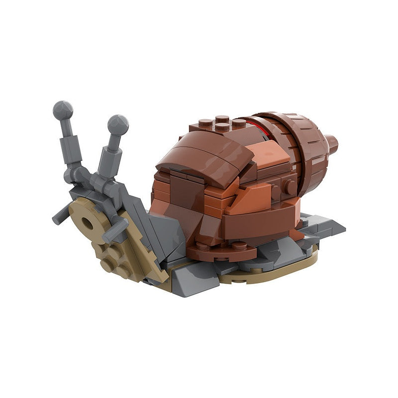 Giant African Snail MOC Building Kit | Realistic Snail Model - 1