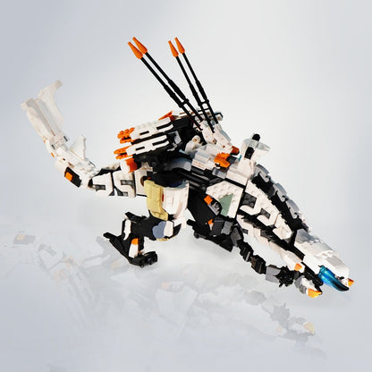 Giant Mechanical Thunder Beast Dinosaur Mech Building Kit | LEGO-Compatible MOC - 2