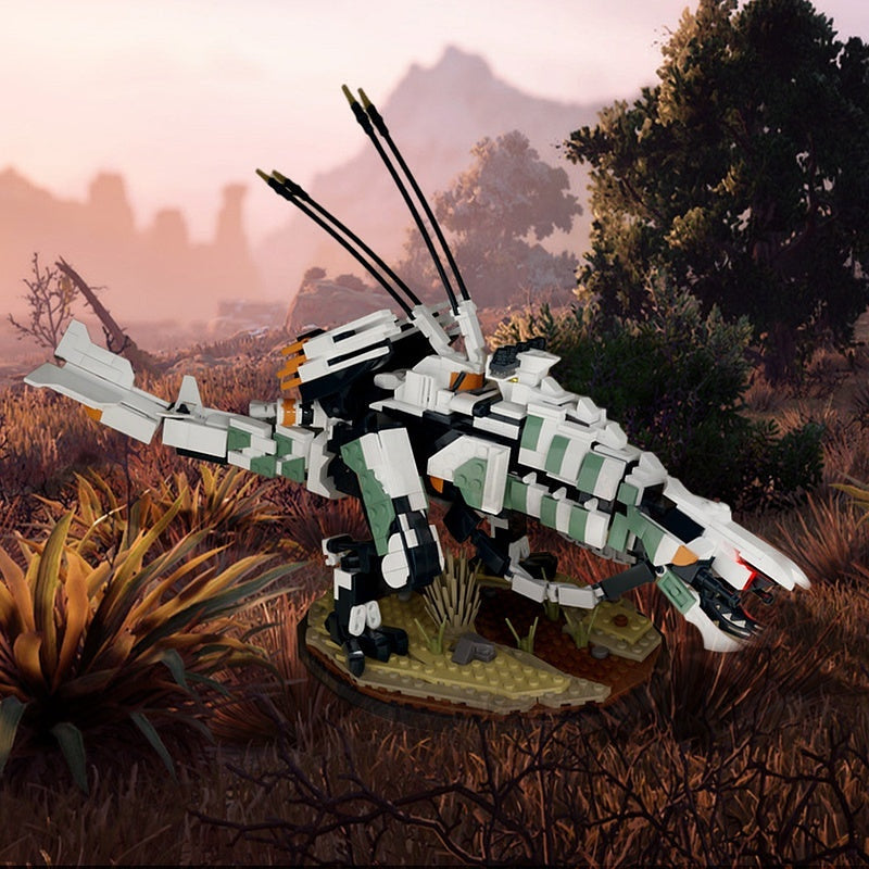 Giant Mechanical Thunderjaw Beast MOC Building Kit - 2